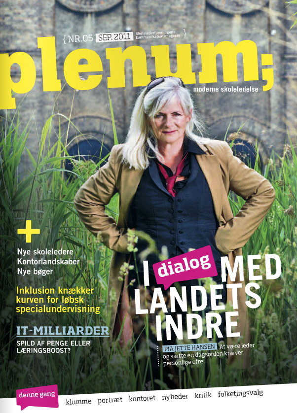 Pia Jette Hansen, teaterchef Østre Gasværk : Magasinet Plenum : Lars H. Laursen 