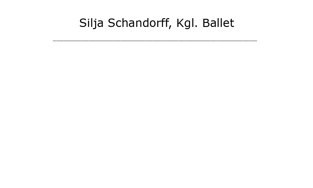  : Silja Schandorff : Lars H. Laursen 