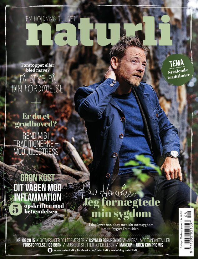 Paw Henriksen, skuespiller : Magasinet Naturli : Lars H. Laursen 