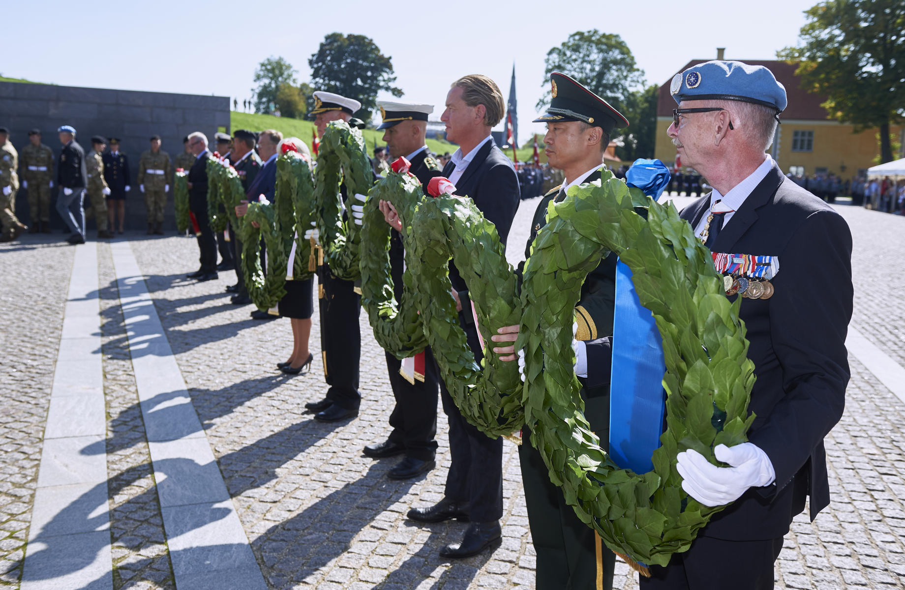  : H.K.H. Kronprinsesse Marys deltagelse i Flagdag for Danmarks udsendte : Lars H. Laursen 